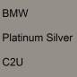 Preview: BMW, Platinum Silver, C2U.